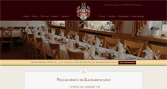 Desktop Screenshot of katharinenhof-klingenberg.de